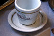 Union Pacific cup & saucer at Laramie Plains Museum. Laramie, WY.