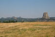 Landscape of Devils Tower National Monument. WY.