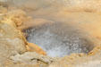 Sulfur deposits in Old Faithful area of Yellowstone National Park. WY.