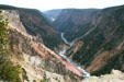 Grand Canyon of the Yellowstone River in Yellowstone National Park. WY.