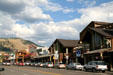 Jackson streetscape. Jackson, WY.