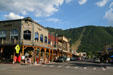 Streetscape of Jackson. Jackson, WY.