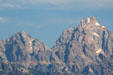 Rocky peaks in Grand Teton National Park. WY.