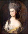 Anne Luttrell, Duchess of Cumberland portrait by Thomas Gainsborough at Lady Lever Art Gallery. Liverpool, England.