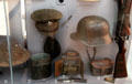 Objects representing WWI trench warfare at Museum of Liverpool. Liverpool, England.