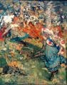 Summer painting by Edward Atkinson Hornel at Walker Art Gallery. Liverpool, England.