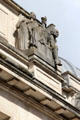 Classic Period sculpture on facade of National Museum of Wales, attrib. Gilbert Bayes,. Cardiff, Wales.