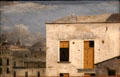 Buildings in Naples painting by Thomas Jones at National Museum of Wales. Cardiff, Wales.