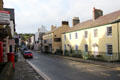Buildings along Castle St. Conwy, Wales.