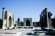 Registan mosque in Samarkand. Uzbekistan.