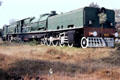 Double tender of Bengal Nagpur Railway class N Garratt steam locomotive 815 at rail museum. Delhi, India.