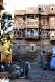 Buildings within Jaiselmer fort. India.