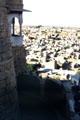 Town of Jaiselmer seen from palace. India.