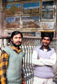 Attendants at Jain Temple in Ajmer. India.